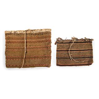 Menominee Wool Storage Bags, From the Stanley B. Slocum Collection, Minnesota