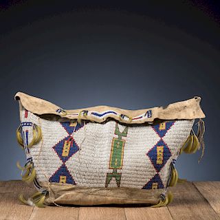 Sioux Beaded Hide Possible Bag