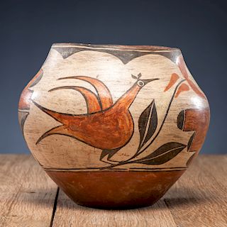 Harviana Pino Toribio (Zia, 1904-1949), Attributed Polychrome Pottery Jar