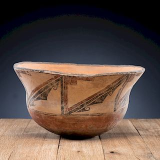 Zuni "Helmet" Pottery Dough Bowl 