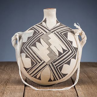Lupe Aragon (Acoma, 20th century) Pottery Canteen, Proceeds to benefit ATADA