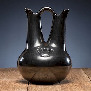 Margaret Tafoya (Santa Clara, 1904-2001) Pottery Wedding Vase