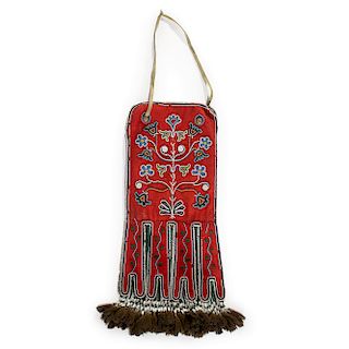 Tahltan Beaded Octopus Bag, From the Stanley B. Slocum Collection, Minnesota