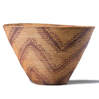 An Exceptionally Large Maidu Basket
