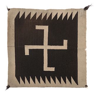 Navajo Germantown Sampler Weaving / Rug, From a Midwest Collection