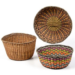 Hopi Third Mesa Baskets, From The Harriet and Seymour Koenig Collection, New York