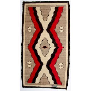 Navajo Western Reservation Weaving / Rug, From the Stanley Slocum Collection, Minnesota 