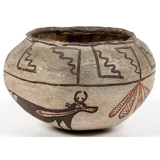 Zuni Pottery Bowl, From The Harriet and Seymour Koenig Collection, New York