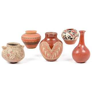 Lori Smith (Dine, 20th century) Navajo Pottery, PLUS 