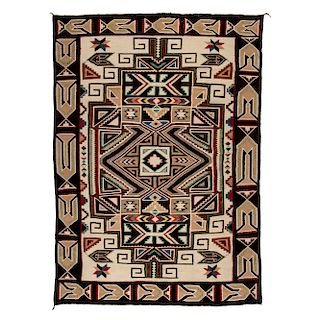 Navajo Teec Nos Pos Weaving / Rug, From the Robert B. Riley Collection, Illinois