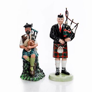 2 ROYAL DOULTON FIGURINES, THE PIPER HN3444 AND HN2907