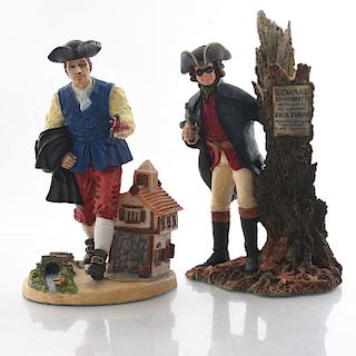 2 ROYAL DOULTON FIGURINES, CHARACTER SCULPTURES SERIES