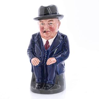 LARGE ROYAL DOULTON CHARACTER TOBY JUG, CLIFF CORNELL