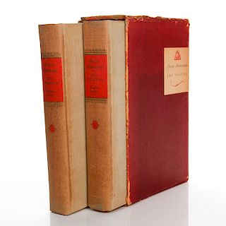 2 ANNA KARENINA BOOKS BY LEO TOLSTOY, 1939