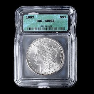 1882 U.S. Morgan Silver Dollar