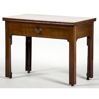 English Chippendale-style Writing Table