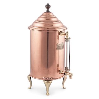 Duparquet, Huot and Moneuse Co. Copper Coffee Urn
