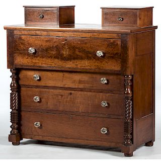 Transitional Cherry Chest of Drawers