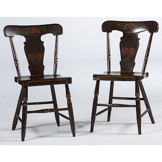 American Painted Fancy Chairs