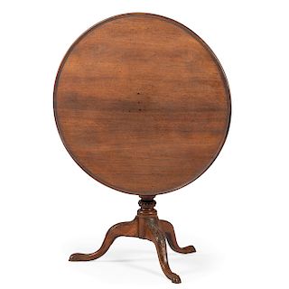 American Chippendale-style Tilt Top Table