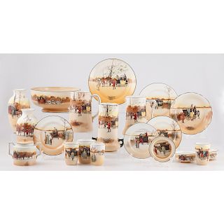 Royal Doulton Coaching Days Tableware and Lamps