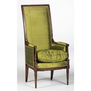 Continental Upholstered Armchair