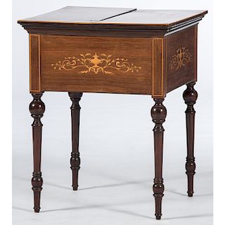 Marquetry Serving Table