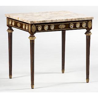 Louis XVI-style Marble Top Table