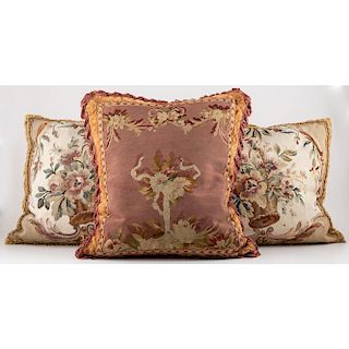 Aubusson Tapestry Pillows