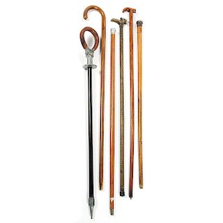 Wooden and Metal Canes