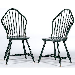 Painted Windsor Chairs
