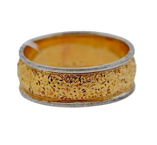 Mario Buccellati 18K Gold Band Ring