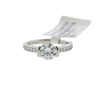 Ritani Platinum Diamond Engagement Ring Setting