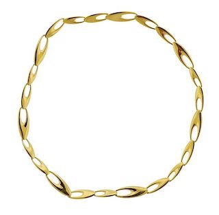 Georg Jensen 18K Gold Necklace