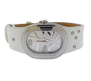 Bertolucci Diamond Stainless Steel Watch 