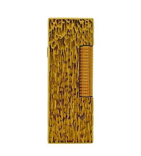 Dunhill Gold Plated Lighter 