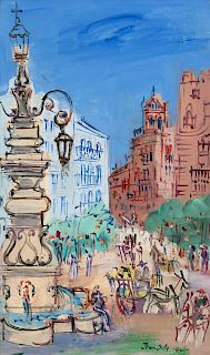 Jean Dufy
(French, 1888-1964)
Sevilla