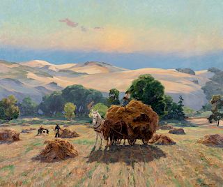 Carl Hoerman (American, 1885-1955) Wheat Harvest