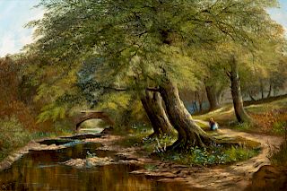 Henry Dawson
(British, 1811-1878)
Untitled (The Country Lane)