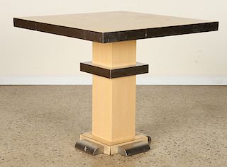 LORIN MARSH ART DECO-STYLE LACQUERED CENTER TABLE