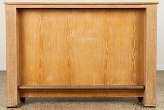 FRENCH CERUSED OAK BAR COUNTER