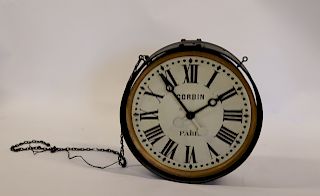 Corbin Paris Vintage 2 Face Clock.