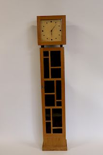 Vintage Tallcase Clock / Cabinet In the Style Of