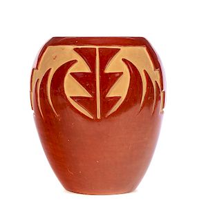 Teresita Naranjo Santa Clara Pueblo Red Ware Pottery