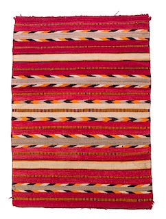Early Navajo Transitional Chiefs Blanket 