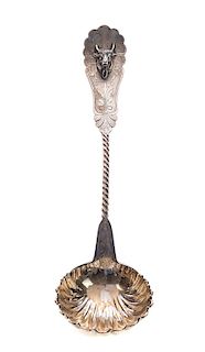 1867-1873 Schohay & Ludwig Coin Silver Ladle