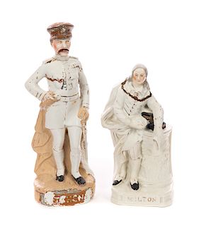 Staffordshire Milton & Kitchener Figures