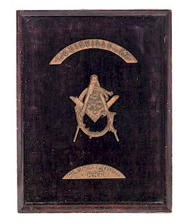 Louisville Kentucky Plum Lodge 886 Masonic Sign