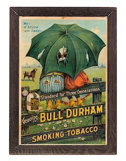 Bull Durham Tobacco Advertising Poster Shure Am Sweet
