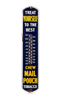 39" Mail Pouch Porcelain Thermometer